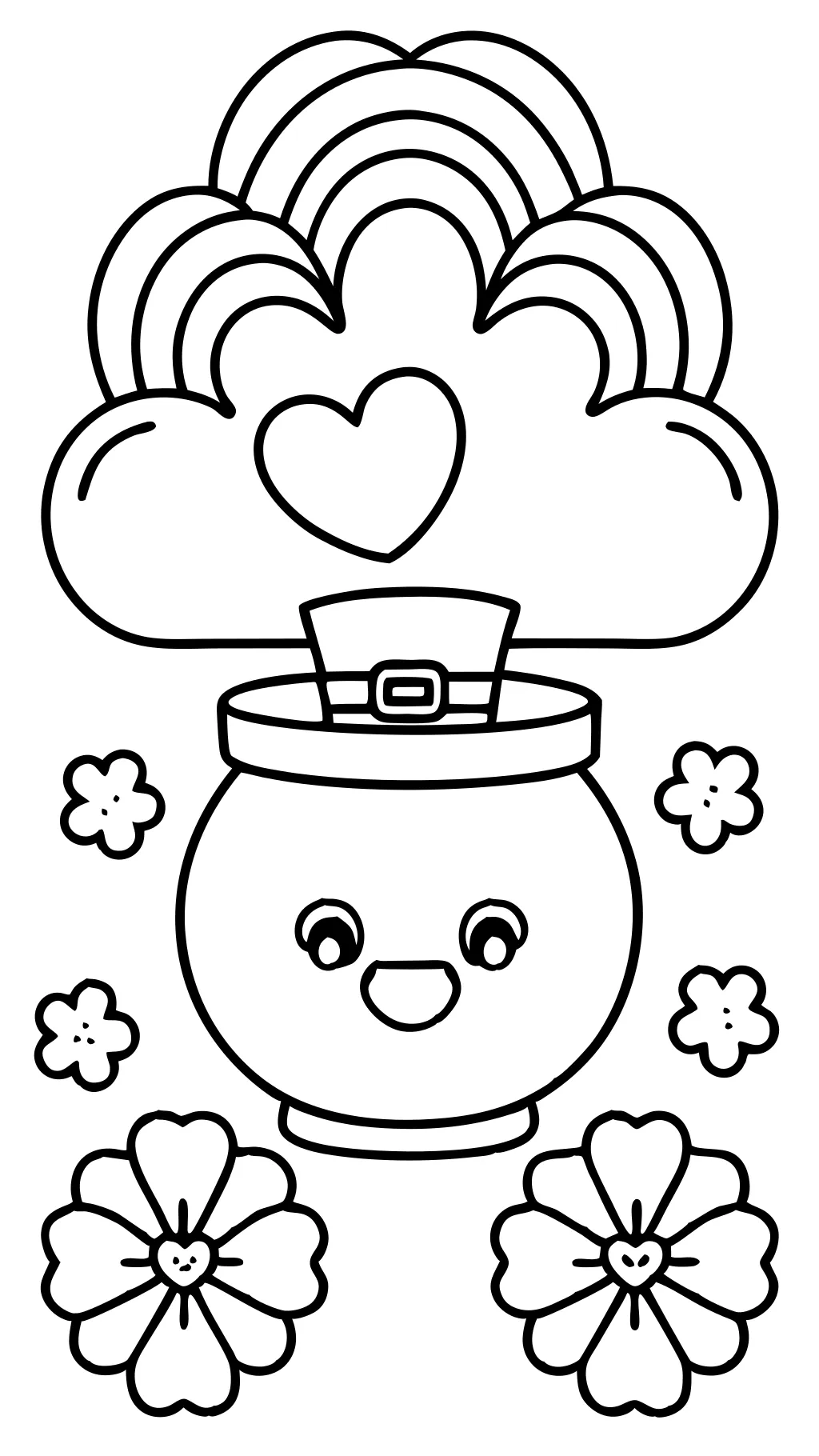 st patrick’s day coloring pages free pdf